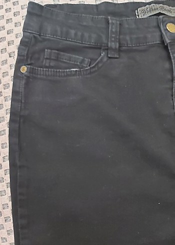 siyah mini L beden kot etek - Görsel 5