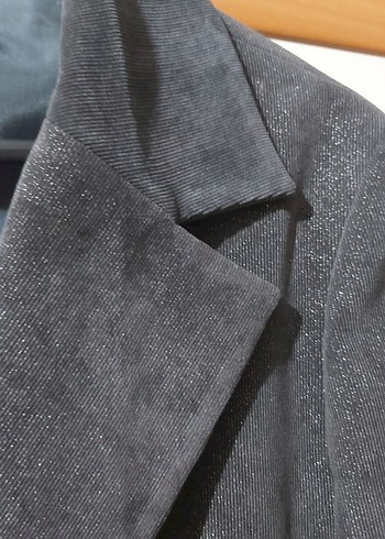 42 beden kadife kumaş ceket - Görsel 3