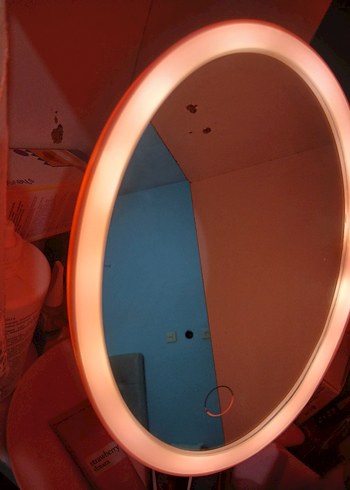 Pembe  Makyaj Aynası - Görsel 2