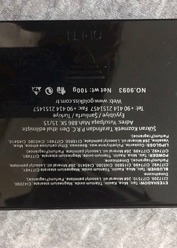 Gold Kiss Çok Renkli Göz Farı Paleti - Görsel 4