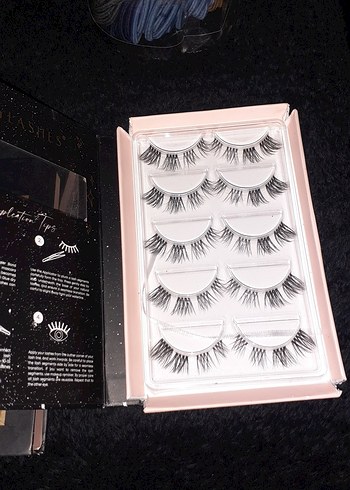 AyLashes Siyah Kirpik Seti sıfır paketi biraz zarar gördü - Görsel 3