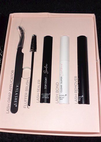 AyLashes Siyah Kirpik Seti sıfır paketi biraz zarar gördü - Görsel 4