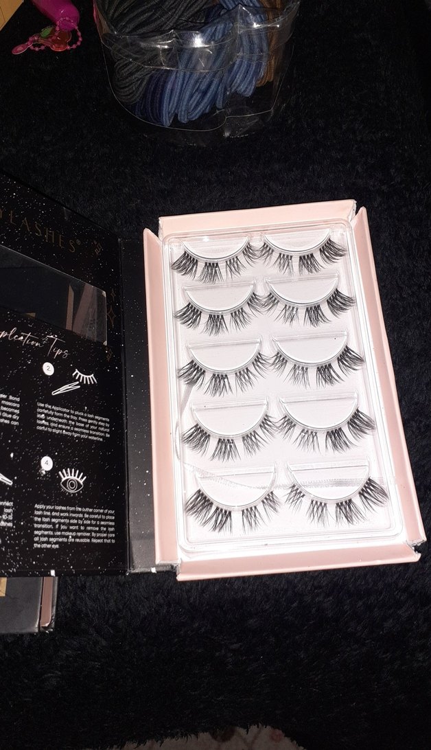 AyLashes Siyah Kirpik Seti sıfır paketi biraz zarar gördü - Görsel 3