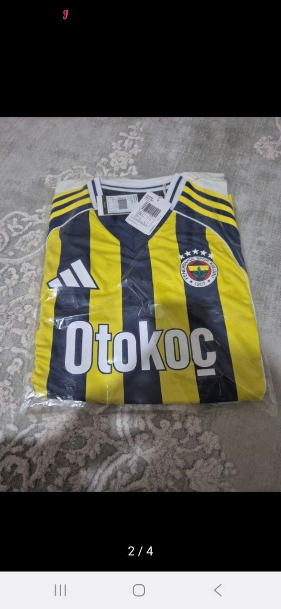 Sarı-Lacivert Erkek Kısa Kollu Spor Forma - Görsel 3