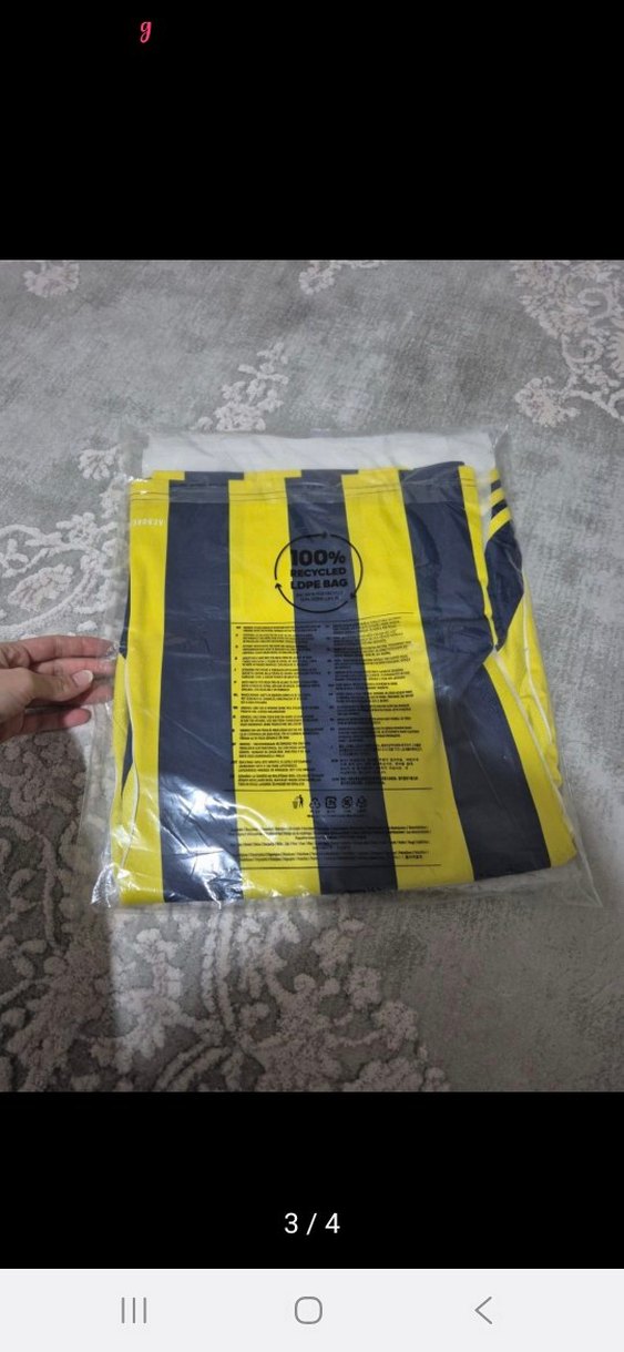 Sarı-Lacivert Erkek Kısa Kollu Spor Forma - Görsel 2