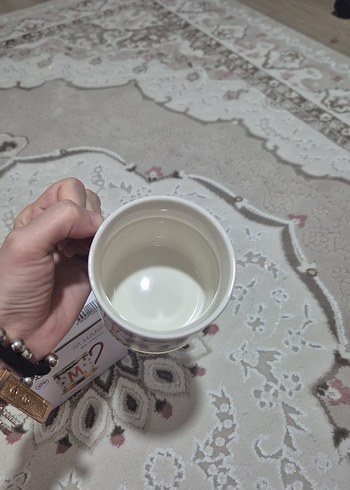 Karaca M Harfli Beyaz Kupa - Görsel 4