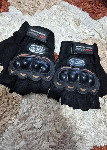 Diğer Pro Rider Siyah Korumali Yarim Parmak Eldiven