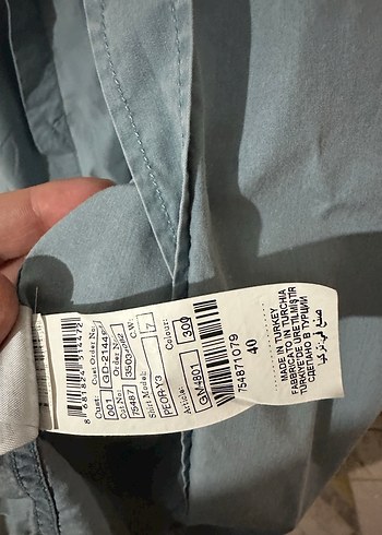 Ramsey Açık Mavi Gömlek 40 Beden (Orijinal / 2.el Kullanılmış) - Görsel 3