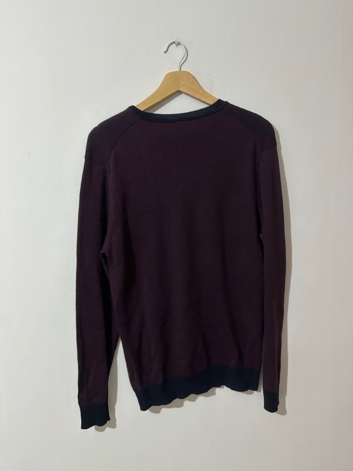 Lacoste Erkek V Yaka Triko Kazak  S Beden (2. El / Temiz) - Görsel 2