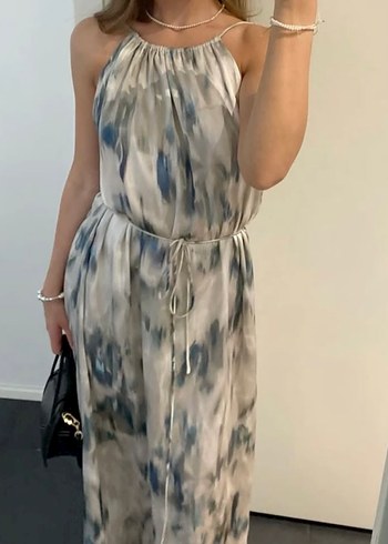 H&M Fırça desenli H&M elbise