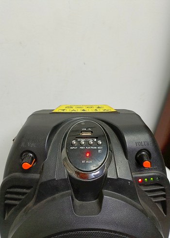 D-SOUND 065 ŞARJLI 130W AMFİ HOPARLÖR - Görsel 2