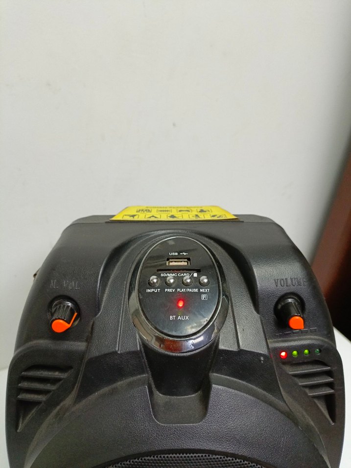 D-SOUND 065 ŞARJLI 130W AMFİ HOPARLÖR - Görsel 2