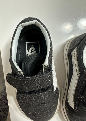 Siyah Bebek Çocuk Spor Ayakkabı Cırt Cırtlı - Görsel 4
