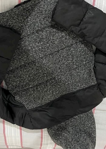 Fermuarlı Siyah Kadın Kışlık Mont - Görsel 3