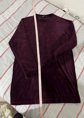 Bordo Kadın elbise - Görsel 2