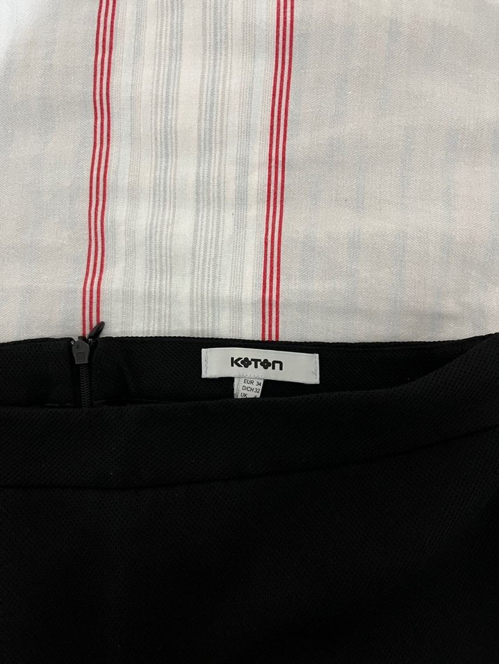 Siyah mini etek - Görsel 5