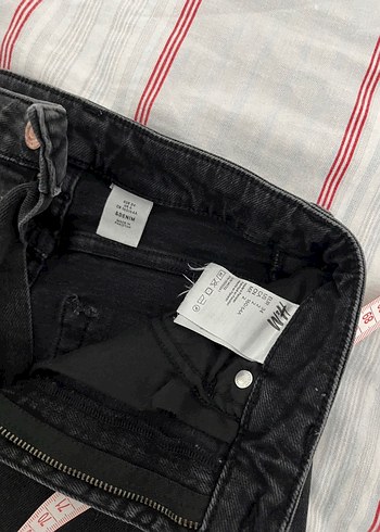 Siyah Denim Etek - Görsel 3