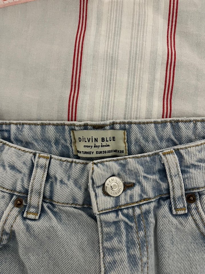 Dilvin Denim Şort - Görsel 2