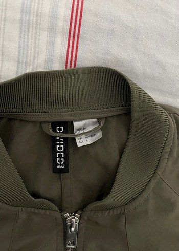 Kadın Haki Fermuarlı ceket - Görsel 4