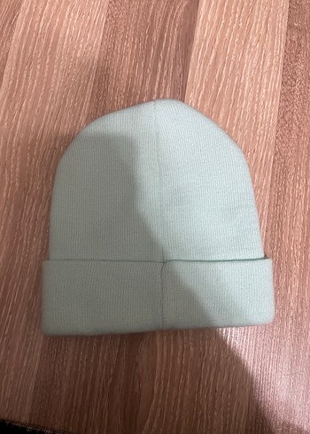 Bej Kadın Örme Bere - Görsel 2