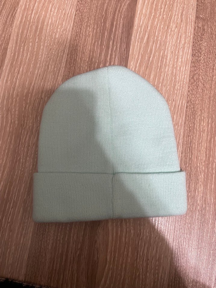 Bej Kadın Örme Bere - Görsel 2