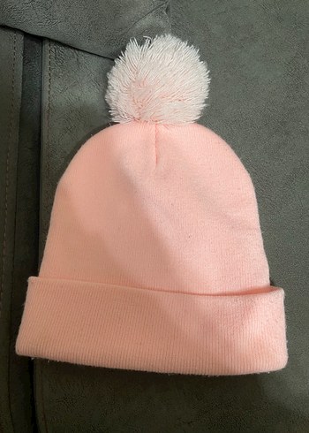 Pembe Renkli Nakışlı Kadın Bere - Görsel 2