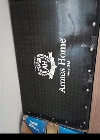 Armes Home Siyah Desenli Yatak örtüsü - Görsel 2