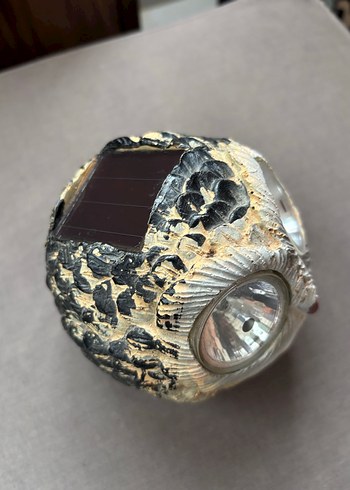 Bej Baykuş Figürlü Dekoratif Obje - Görsel 4