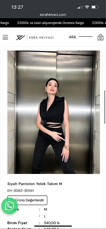 m Beden Takım