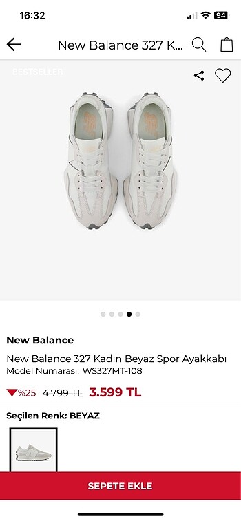 New balance 327