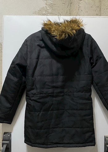 Siyah Erkek Uzun Kollu Kaban - Görsel 3