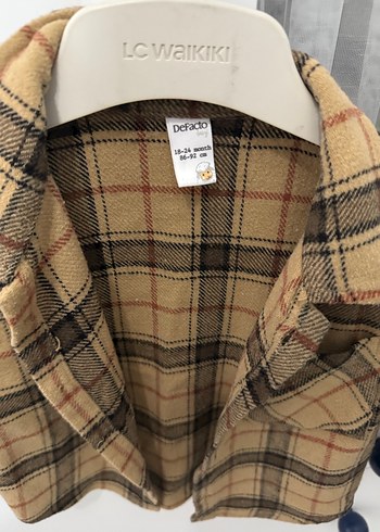 Kahverengi Kareli Erkek Çocuk Gömleği - Görsel 2