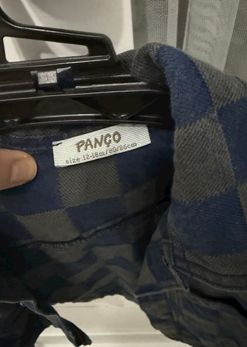 Erkek Çocuk Lacivert Kareli Denim Ceket - Görsel 2