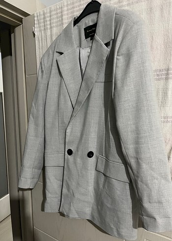 Massimo Dutti Sikligin Ve Rahatligin Bulustugu Gri Blazer