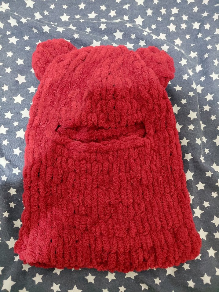 Kar maskesi örgü - Görsel 2