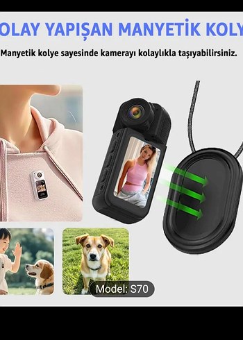 robeve mini S70 Aksiyon Kamerası - Görsel 4