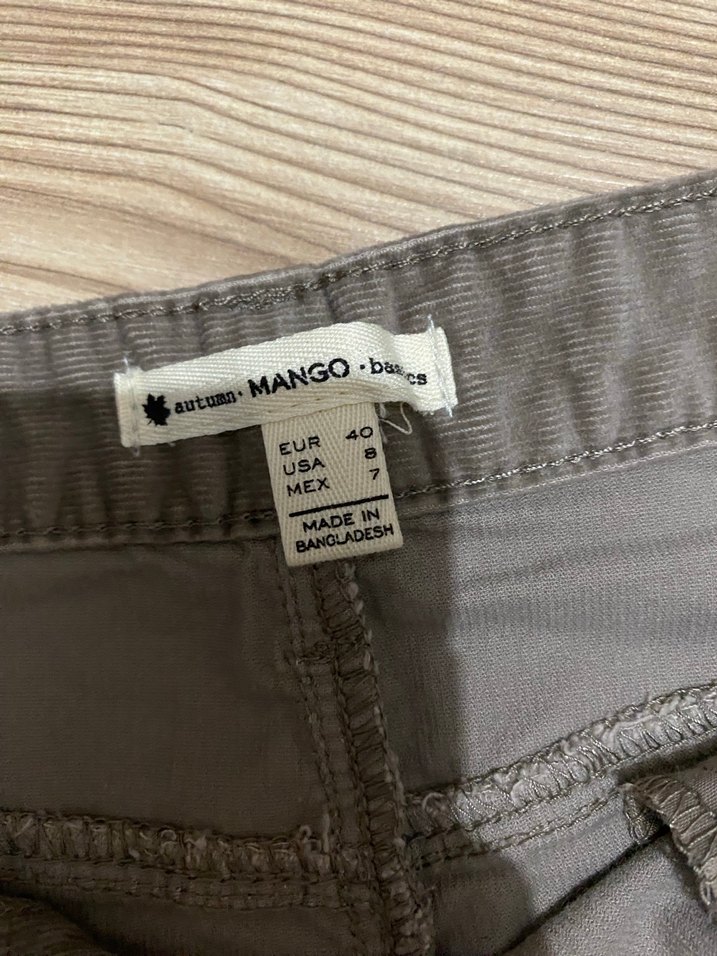 Kahverengi Kadife Pantolon - Görsel 2