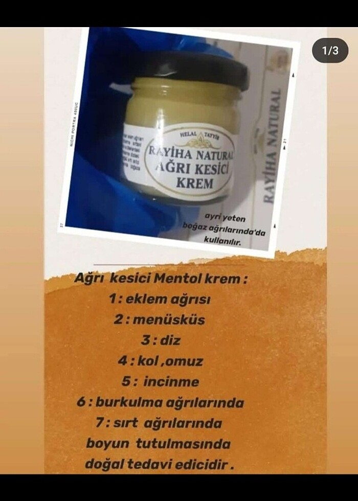 Ağrı kesici krem - Görsel 3