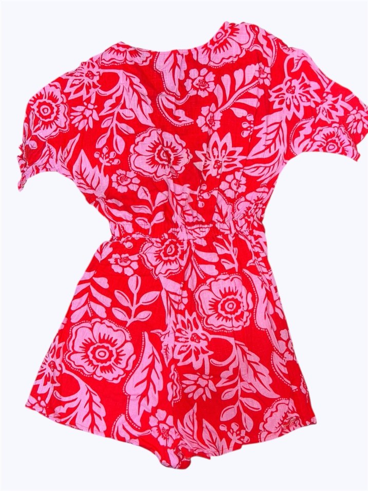 Kısa kollu V yaka tulum - Görsel 2