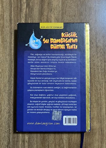Küçük Su Damlasının Dünya Turu - Çocuk Kitabı - Görsel 2