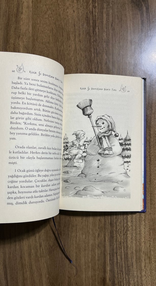 Küçük Su Damlasının Dünya Turu - Çocuk Kitabı - Görsel 3