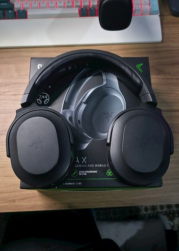 Razer Barracuda X Kablosuz Oyuncu Kulaklığı Siyah - Görsel 4