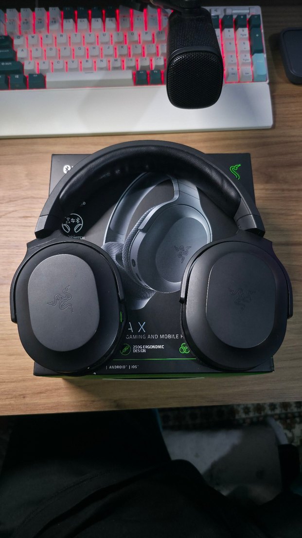 Razer Barracuda X Kablosuz Oyuncu Kulaklığı Siyah - Görsel 4