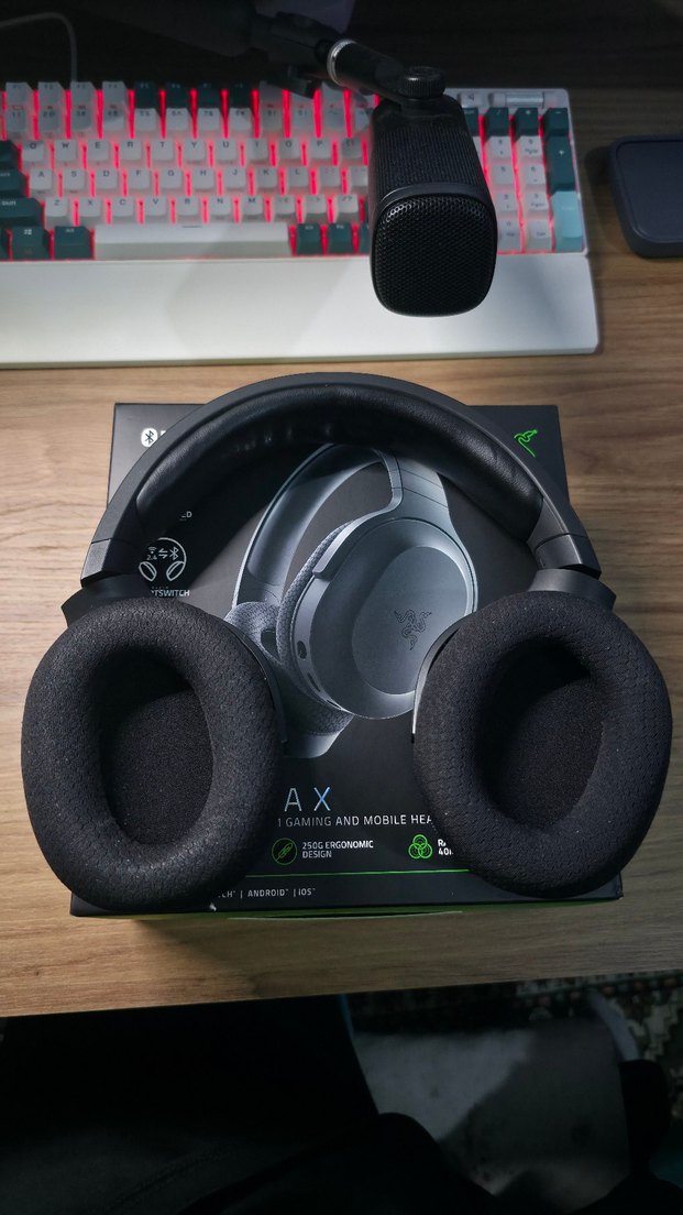 Razer Barracuda X Kablosuz Oyuncu Kulaklığı Siyah - Görsel 3