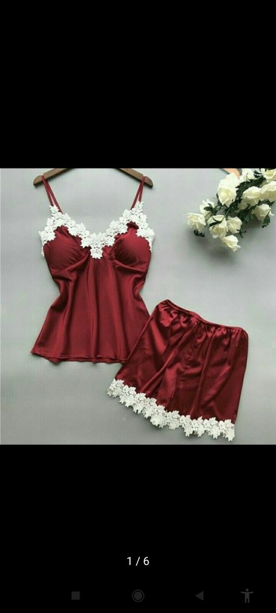 İşlemeli Sarı Mini Kadın Pijama Takımısmlxl - Görsel 2