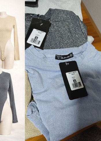 Gri Kız Uzun Kollu Pamuklu Hırka 36 38 beden - Görsel 2