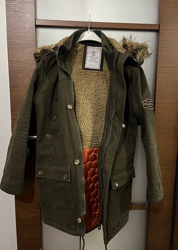 Fred Perry Kahverengi Kurklu Kadin Midi Mont