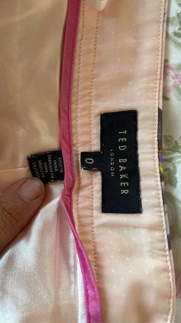 Çiçek Desenli Midi Kadın Kumaş Pantolon - Görsel 3