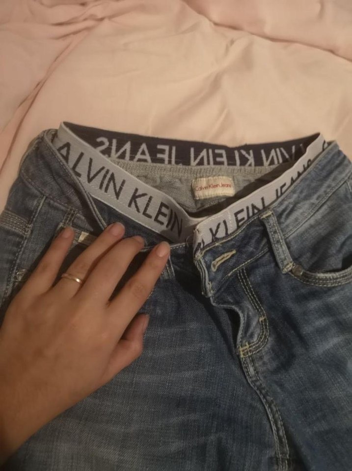 Gri Kadın Denim Pantolon - Görsel 2