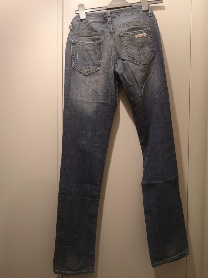 Gri Kadın Denim Pantolon - Görsel 3